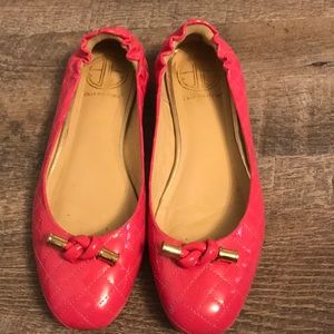 Lilly Pulitzer Pink Patent Leather Ballet Flats